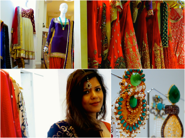 Asian Bridal shops in London The Red Notebook Indian Fashion blog Review 